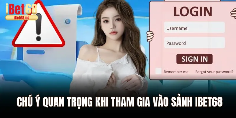 Quy trình đăng nhập Ibet68 đơn giản chỉ trong 3 bước