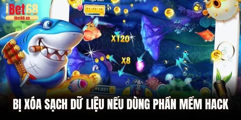 Bị xóa sạch dữ liệu nếu dùng phần mềm hack