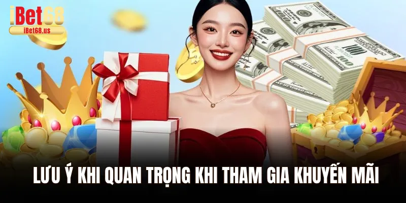 Khuyến Mãi Ibet68 Cập Nhật Thông Tin Mới Nhất 2025 3 Lưu ý khi quan trọng khi tham gia chương trình khuyến mãi