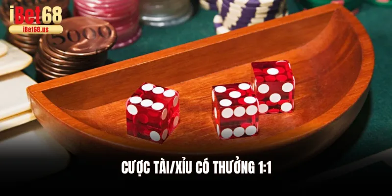 Sicbo Ibet68 - Trò Chơi Đỉnh Cao Thu Hút Cược Thủ Trải Nghiệm 2 Cược Tài/Xỉu có thưởng 1:1